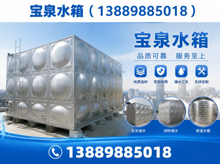 浑南区沈阳不锈钢水箱展示图
